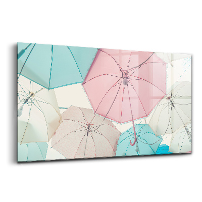 Egyedi üvegkép Esernyők