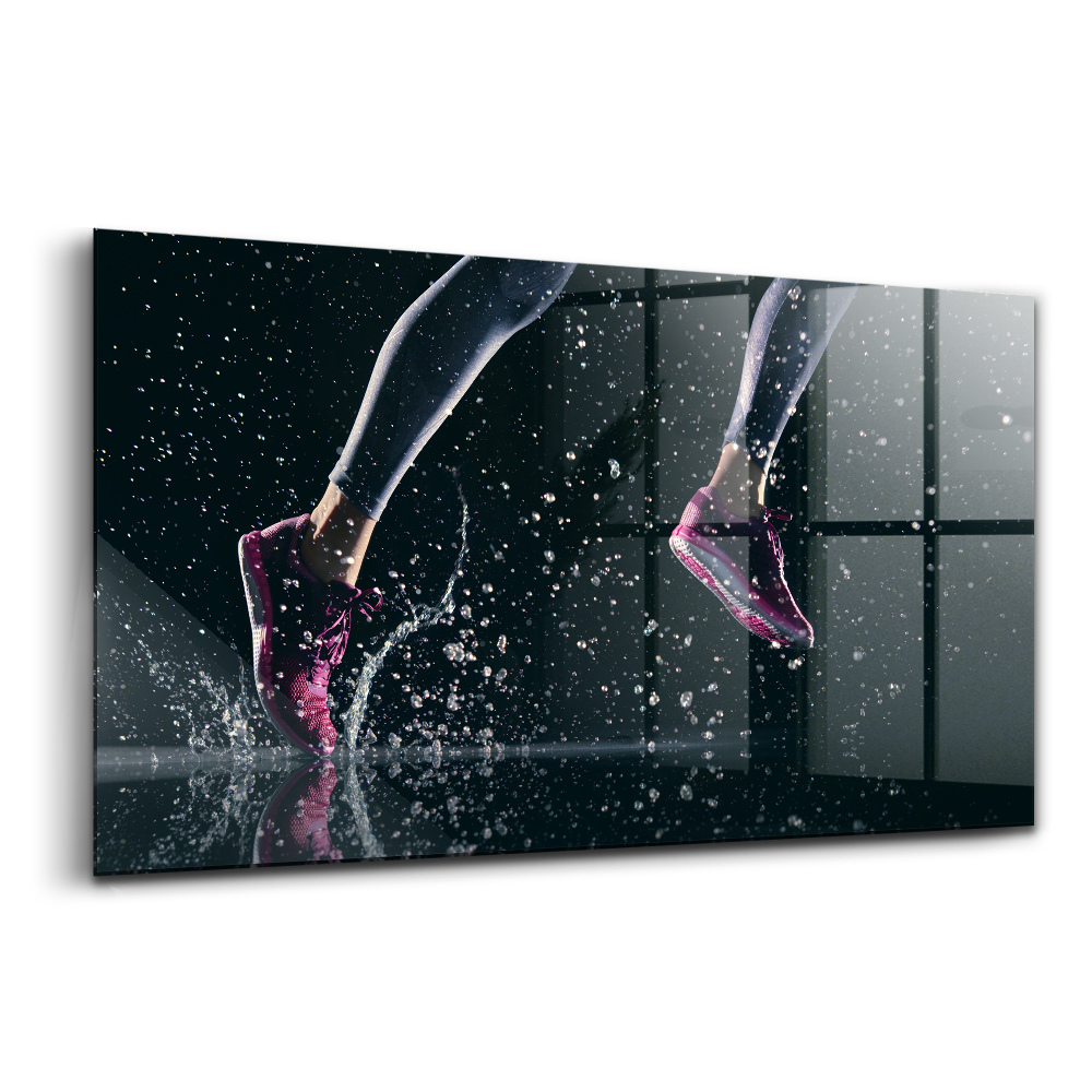 Üvegkép Egészséges életmód futás