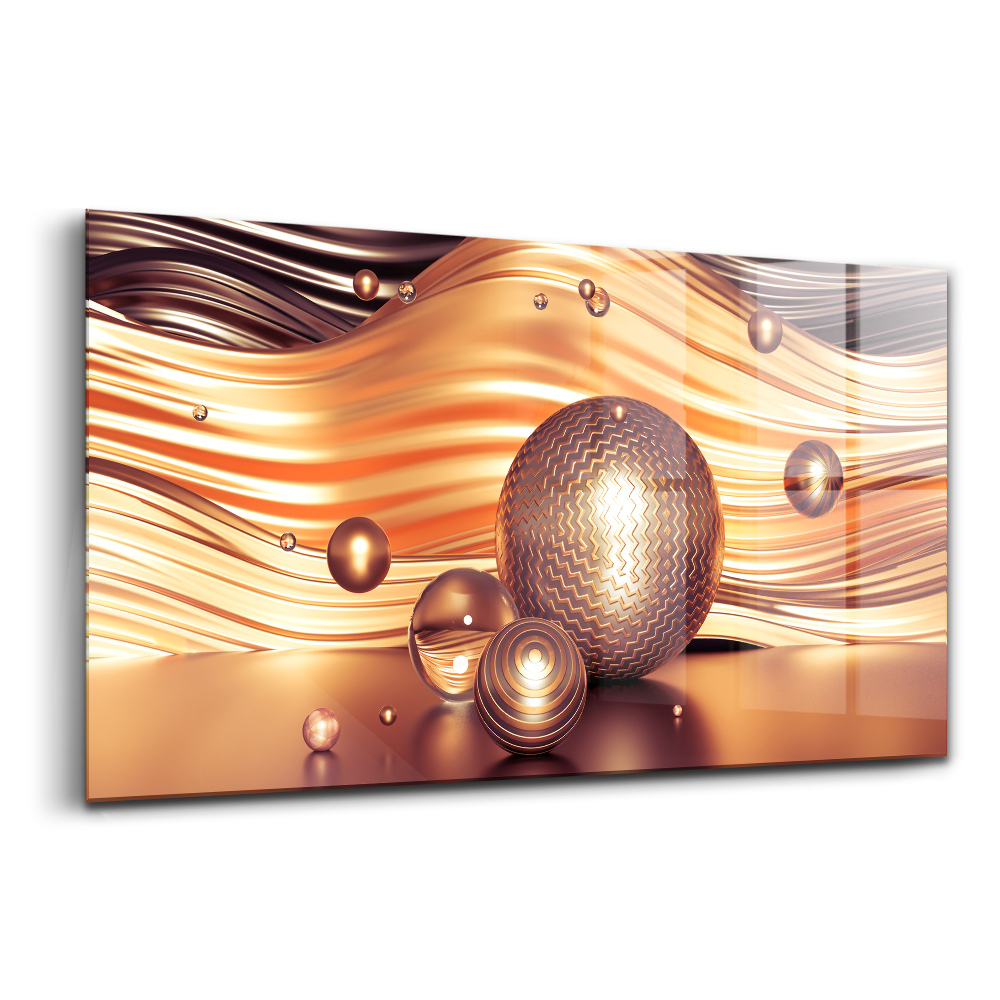 Üvegkép falra Gyönyörű minimalista absztrakt 3d