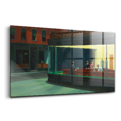 Üvegkép falra Városi éjszakai bár