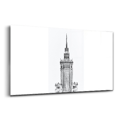 Egyedi üvegkép Varsói Kulturális és Tudományos Palota