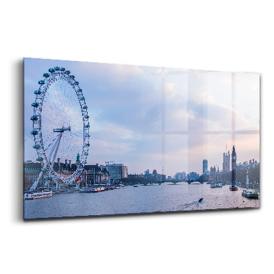 Üvegkép falra Londoni szem égboltja