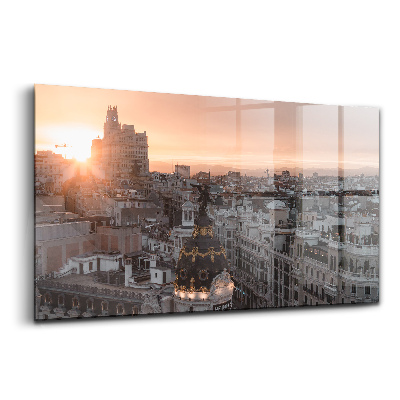 Üvegkép falra Óváros panoráma nyugatra