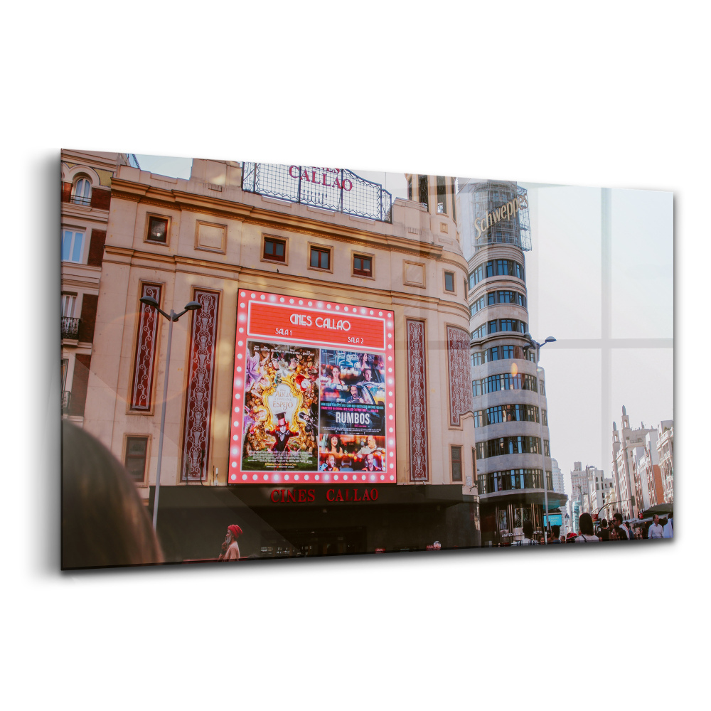 Üvegkép Cines callao madrid spanyolország