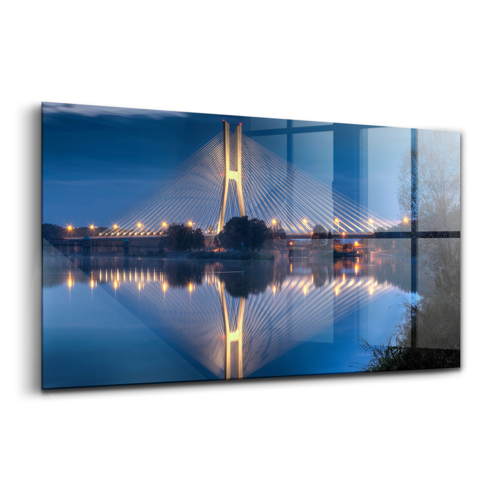 Egyedi üvegkép A mancras híd Wrocław