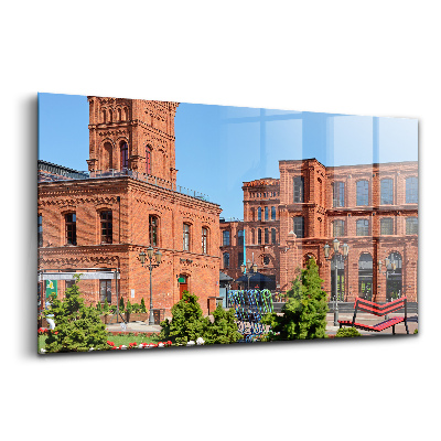 Egyedi üvegkép Manufaktura lodz