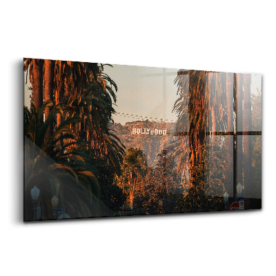 Egyedi üvegkép Hollywoodi autók