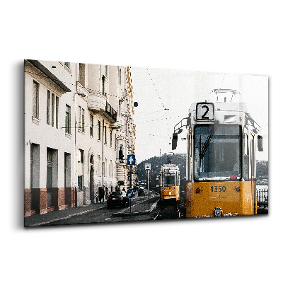 Üvegkép falra Budapesti villamos
