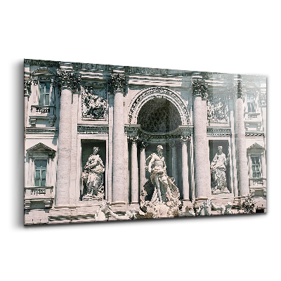 Üvegkép falra Trevi-kút Rómában