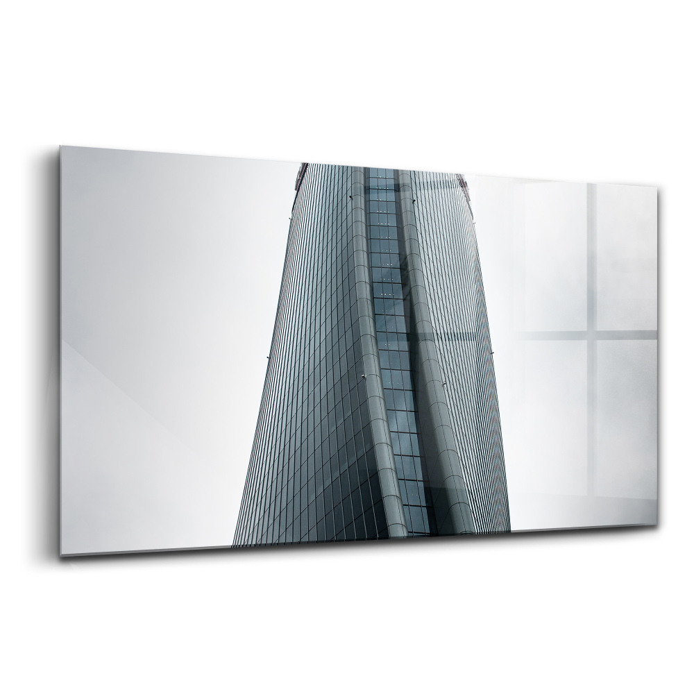 Egyedi üvegkép Felhőkarcoló Milánóban