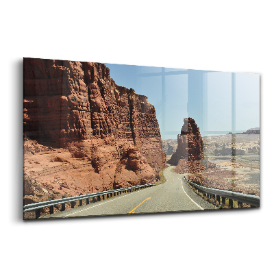 Üvegkép 66-os út az Egyesült Államokban