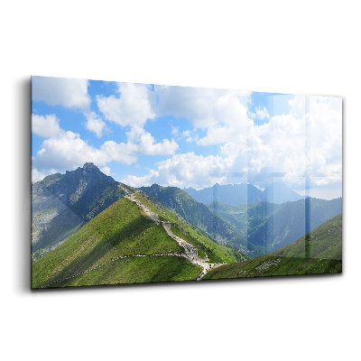 Egyedi üvegkép Kasprowy wierch in zakopane