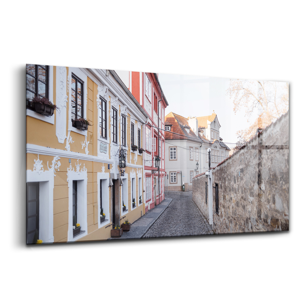 Üvegkép falra Prágai utca