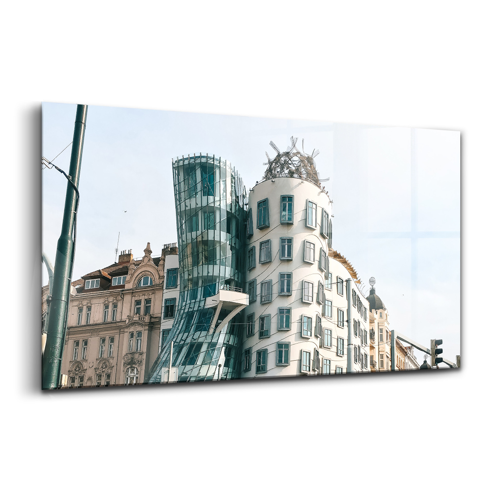 Üvegkép falra Táncház Prága
