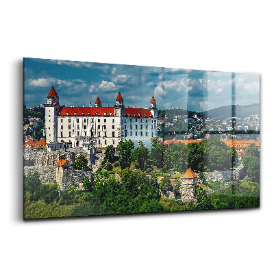 Egyedi üvegkép Pozsonyi vár