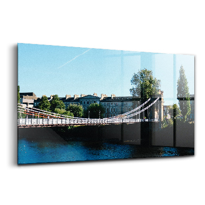 Üvegkép falra Southportland st függőhíd
