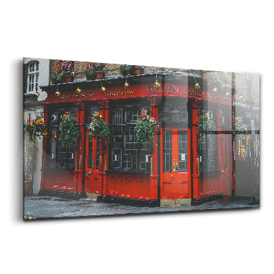 Üvegkép Arany sasok épülete