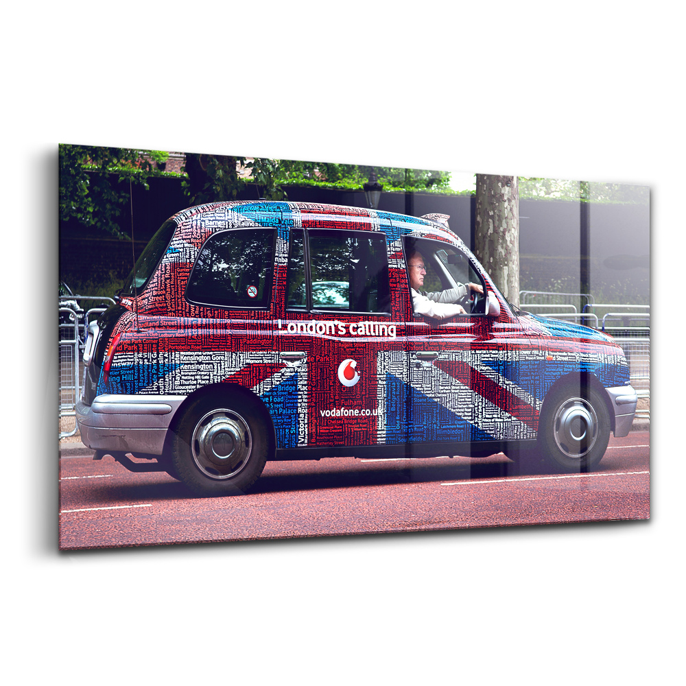 Üvegkép Brit autó