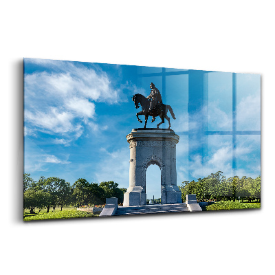 Üvegkép Maga a houstoni emlékmű