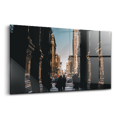 Üvegkép Utcai nézet