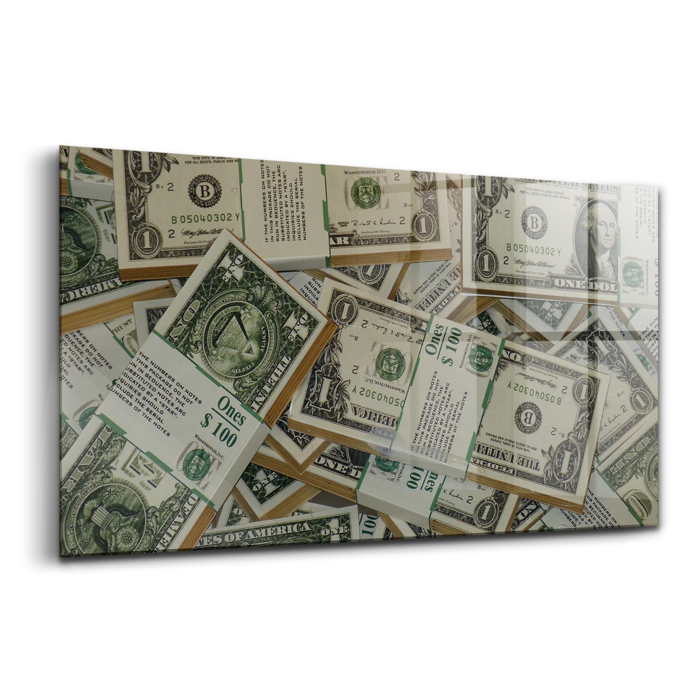 Egyedi üvegkép 1 amerikai dollár