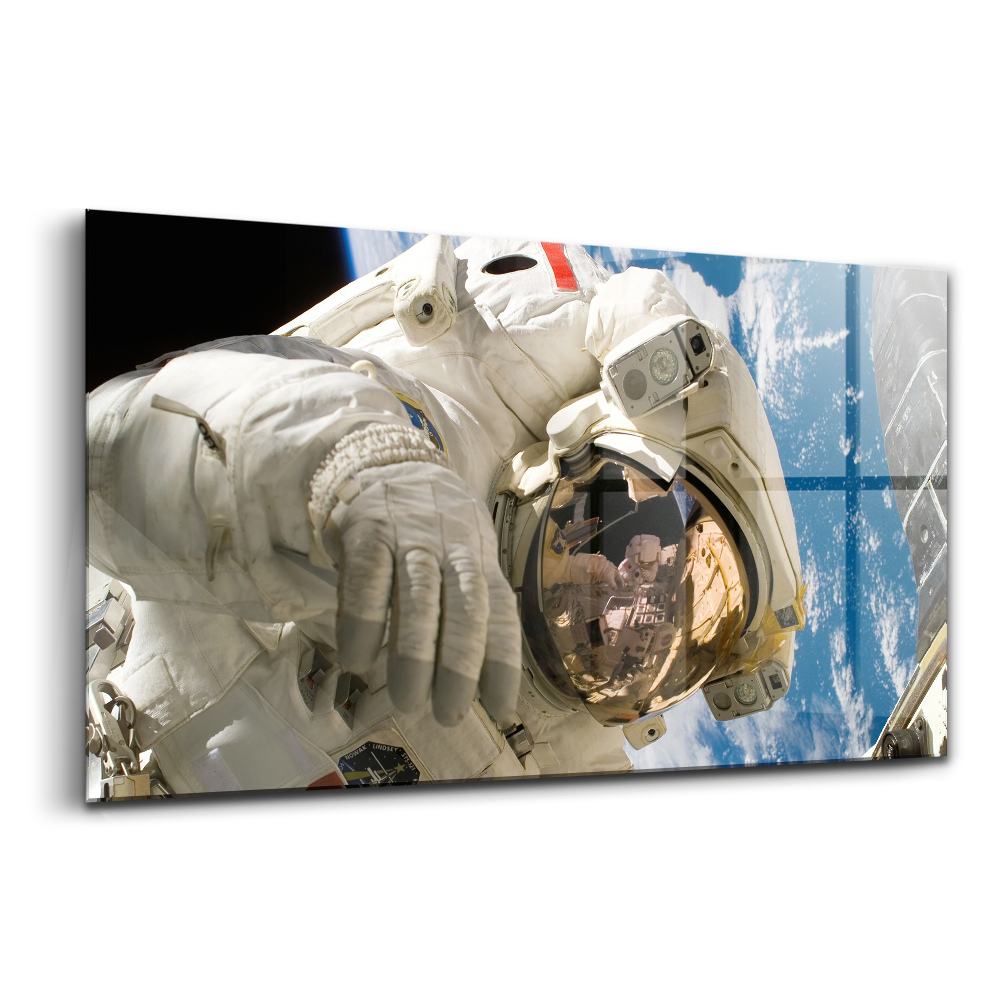 Üvegkép falra Amerikai űrhajós