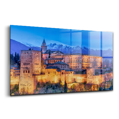Üvegkép falra Granada andalúziai falai