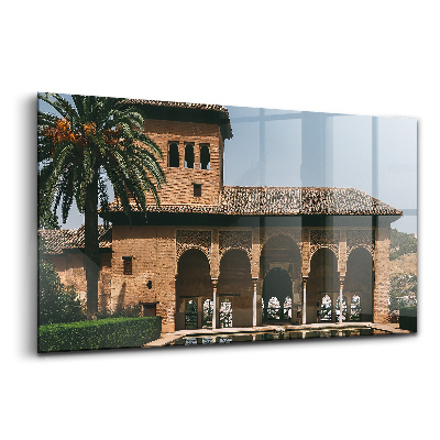 Egyedi üvegkép Pálmafa a Grenada-parton