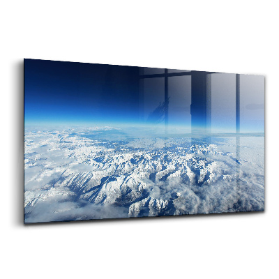 Üvegkép falra Pireneusi hegyvidéki táj