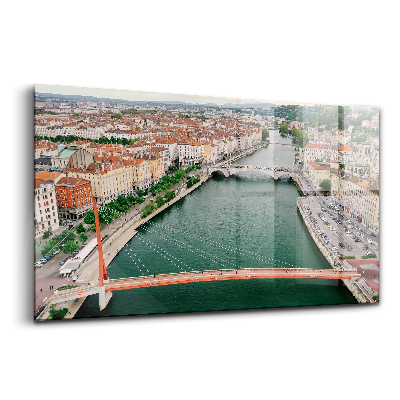 Egyedi üvegkép Bonaparte-híd