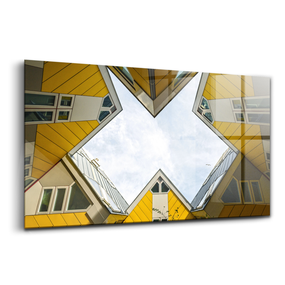 Üvegkép Házak rotterdamban