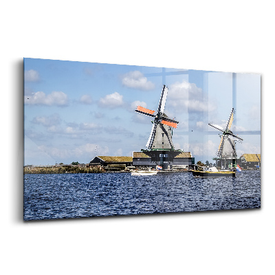 Üvegkép Malmok Hollandiában