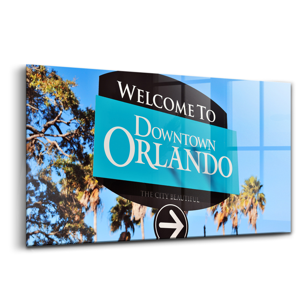 Üvegkép falra Az orlandói lucernás tó