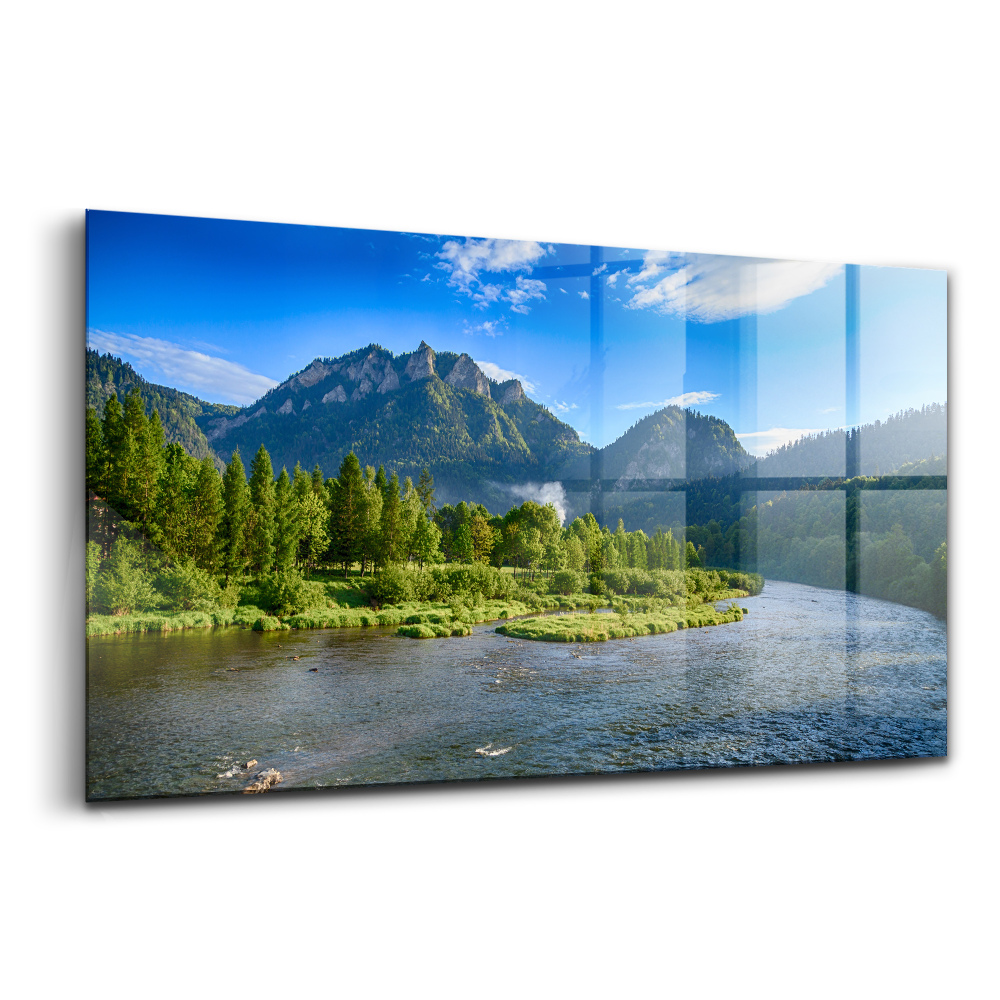 Üvegkép falra Dunakanyar Pieninyben
