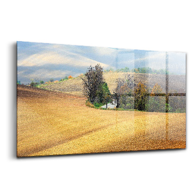 Üvegkép falra Morva vidék