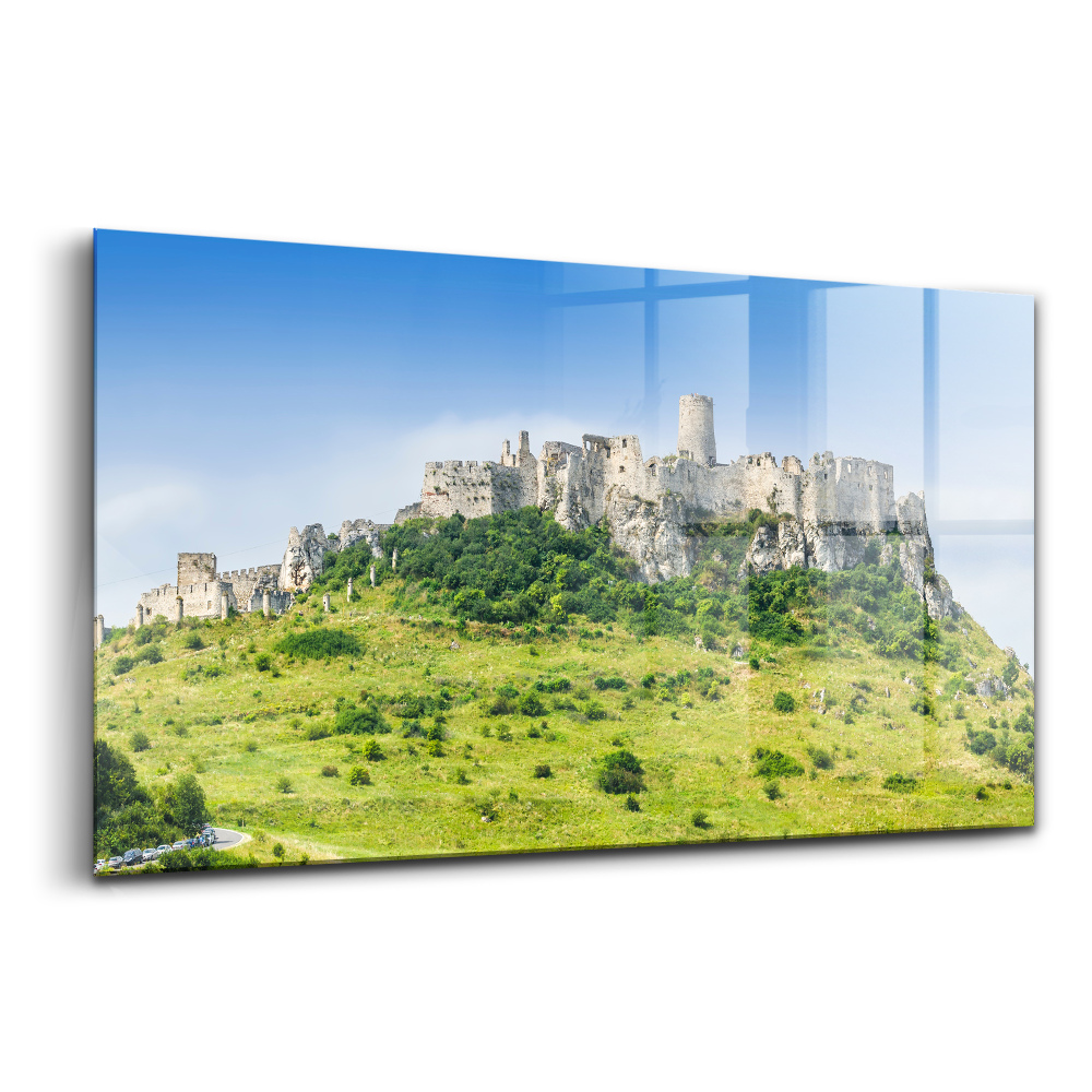 Egyedi üvegkép Szepesi vár Szlovákiában