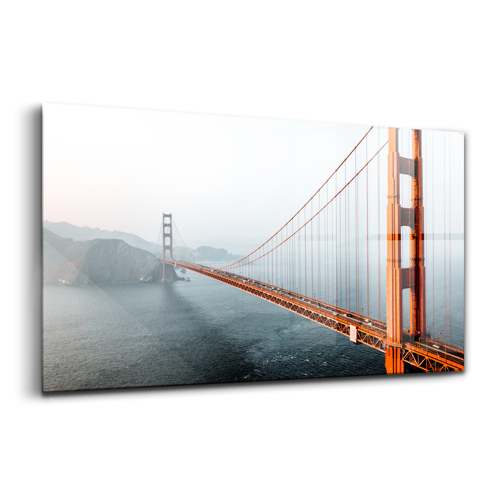 Üvegkép Golden Gate híd San Franciscóban