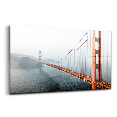 Üvegkép Golden Gate híd San Franciscóban