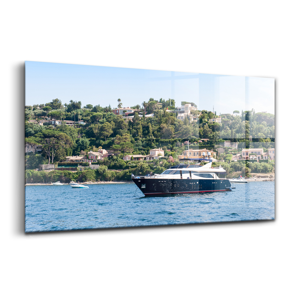 Üvegkép Saint tropez Provence Franciaországban