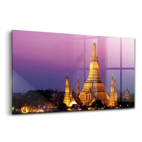 Üvegkép Templom Bangkok Thaiföldön