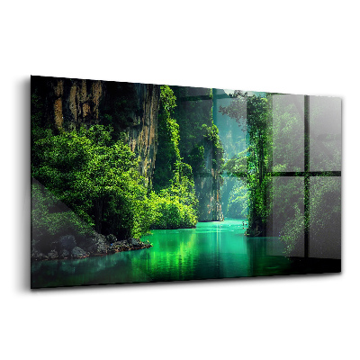 Egyedi üvegkép Utazás Thaiföldön