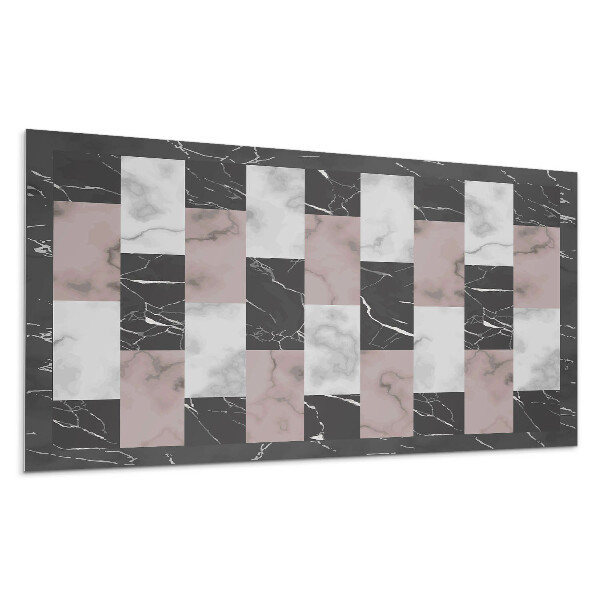 Öntapadó falburkolat Márvány csempe minta