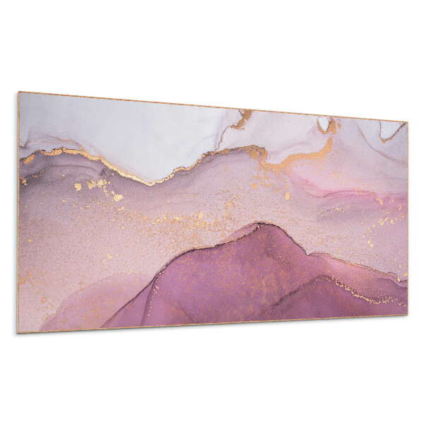 Falpanel Absztrakt táj hullámokkal