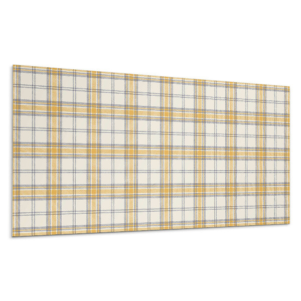 Falpanel Kockás minta vonalakkal