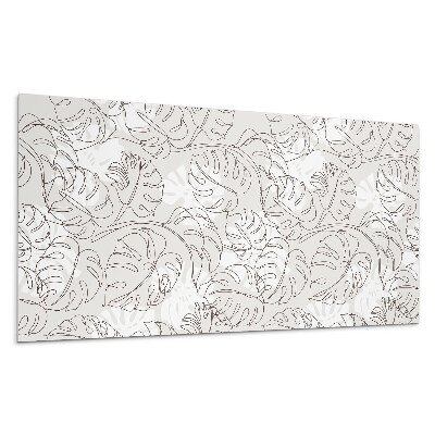 Pvc falpanel Vonal levélminta