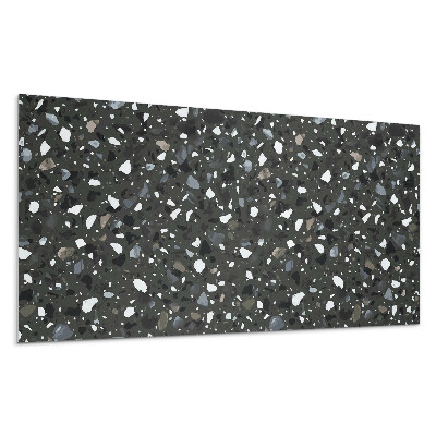 Falpanel Kőminta töredékekkel