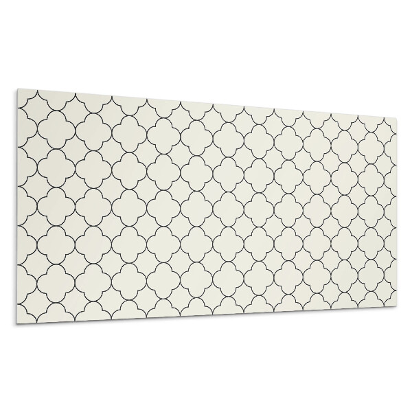 Pvc falpanel Virágminta hálóban