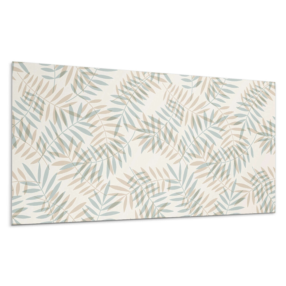 Dekorpanel falra Levelek finom mintázatban