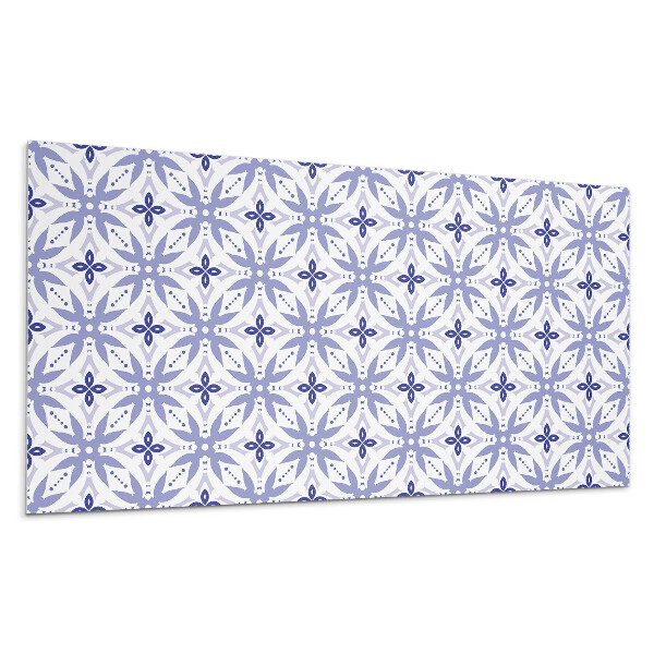 Pvc falpanel Geometrikus minta virágokkal