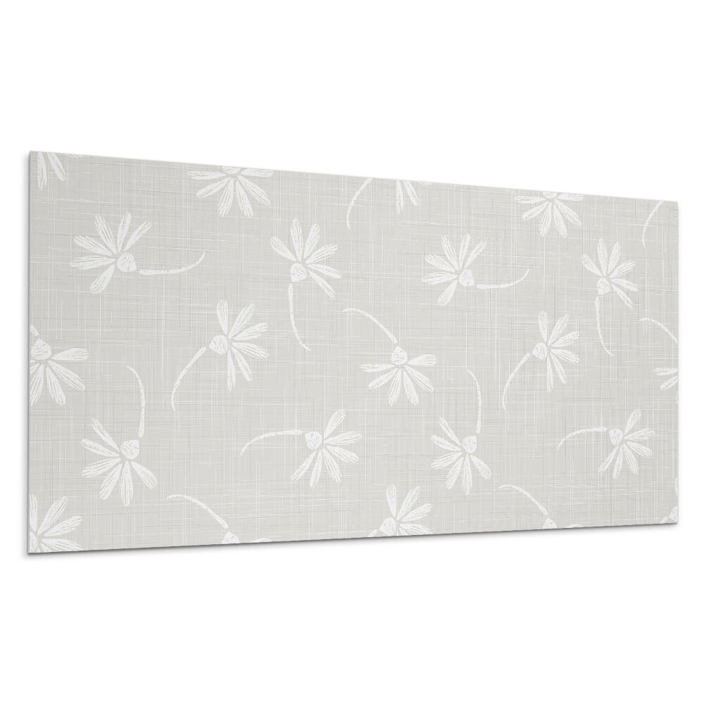 Dekorpanel falra Virágminta a háttérben